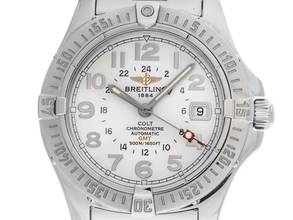  Breitling Colt GMT+ Ref.A32370 2002 original Box sehr gut Vintage Colt GMT 