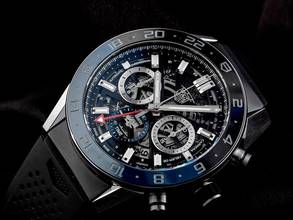 Thumbnail von TAG Heuer Carrera GMT Twin-Time Ref.CBG2A1Z.FT6157 2024 Full Set Ungetragen Carrera Chronograph Twin-Time Faltschließe