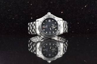  Omega Seamaster Diver 300 M Quarz 36MM 2260.50 Special Edition Gray Dial - Vintage 