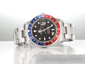 Thumbnail von Rolex GMT-Master II Stahl 16710 2001 Pepsi Automatik Edelstahl Herrenuhr Stainless Steel Oyster-band Chronometer Black Dial