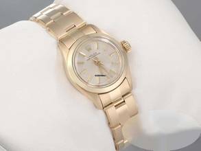  Rolex Lady Oyster Perpetual Gelbgold 750 Automatik Damenuhr 18kt Yellow Gold Datejust Oyster-band 