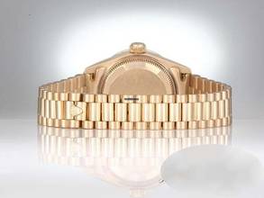 Thumbnail von Rolex Lady-Datejust Gelbgold 750 2000 Lc010 Diamanten Brillanten Automatik 18kt Yellow Gold President-band Chronometer Oyster