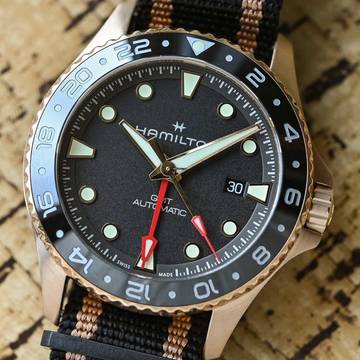  Hamilton Khaki Navy Scuba Gmt Hamilton NEW FULL SET 