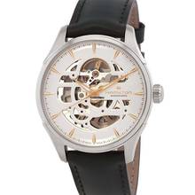 Hamilton Jazzmaster Skeleton 40 mm Green Automatic Men's NEW FULL SET