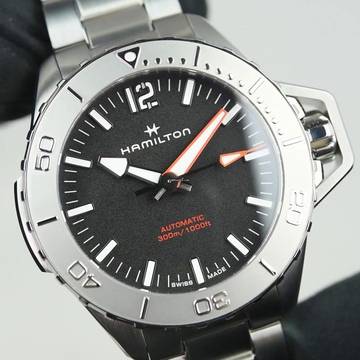 Hamilton Khaki Navy Frogman NEW FULL SET
