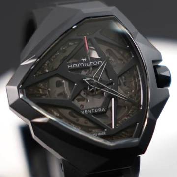  Hamilton Ventura Edge Skeleton Men's Automatic NEW FULL SET 
