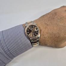 Thumbnail von Rolex Datejust 36 36mm Ouro Rosé & Aço Chocolate Dial Automático Completo