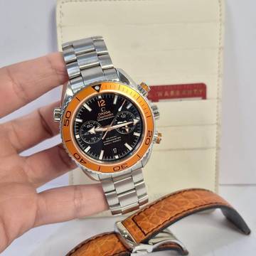  Omega Seamaster Planet Ocean Chronograph 45mm Automático Completo 