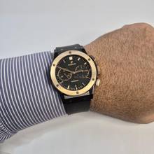 Thumbnail von Hublot Classic Fusion Chronograph Rose Gold & Ceramic 45mm Automatic Complete