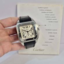 Cartier Santos 100 XL Automatic Chronograph Complete