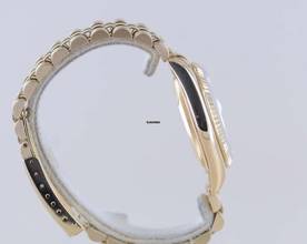 Thumbnail von Rolex Datejust 16238 Jubile Fluted Bezel Champager Dial 18K Gold Papers rar