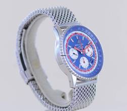 Thumbnail von Breitling Navitimer 1 B01 Chronograph 43 mm B01 Steel Pan Am Edition blue dial B+P