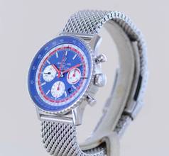 Thumbnail von Breitling Navitimer 1 B01 Chronograph 43 mm B01 Steel Pan Am Edition blue dial B+P
