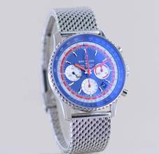 Thumbnail von Breitling Navitimer 1 B01 Chronograph 43 mm B01 Steel Pan Am Edition blue dial B+P