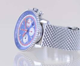 Thumbnail von Breitling Navitimer 1 B01 Chronograph 43 mm B01 Steel Pan Am Edition blue dial B+P
