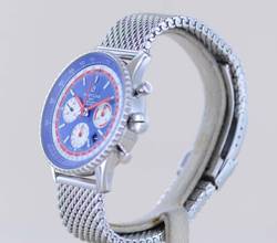 Thumbnail von Breitling Navitimer 1 B01 Chronograph 43 mm B01 Steel Pan Am Edition blue dial B+P