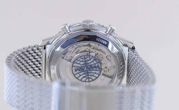 Thumbnail von Breitling Navitimer 1 B01 Chronograph 43 mm B01 Steel Pan Am Edition blue dial B+P
