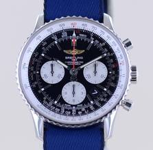 Breitling Navitimer 1 B01 Chronograph 43 mm B01 Chronograph Steel Black Dial Classic