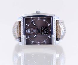 Thumbnail von TAG Heuer Monaco Lady Diamond brown Dial 37mm Steel Luxury Watch Classic B+P