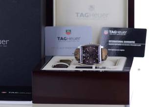 Thumbnail von TAG Heuer Monaco Lady Diamond brown Dial 37mm Steel Luxury Watch Classic B+P