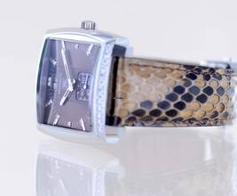 Thumbnail von TAG Heuer Monaco Lady Diamond brown Dial 37mm Steel Luxury Watch Classic B+P