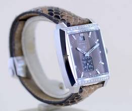 Thumbnail von TAG Heuer Monaco Lady Diamond brown Dial 37mm Steel Luxury Watch Classic B+P