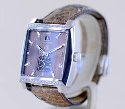 Thumbnail von TAG Heuer Monaco Lady Diamond brown Dial 37mm Steel Luxury Watch Classic B+P