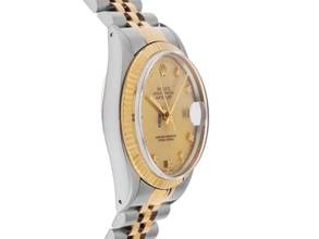 Thumbnail von Rolex Datejust 36 Diamanten Ref.16013 1986 Box&Beschreibung sehr gut Vintage Datejust Diamanten open 6/9