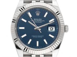  Rolex Datejust 41 Ref.126334 2020 Full Set wie Neu Datejust Stahl 18kt Weißgold 