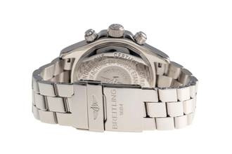 Thumbnail von Breitling Superocean Chronograph II stainless steel automatic men's watch ref A13340 papers