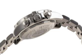 Thumbnail von Breitling Superocean Chronograph II stainless steel automatic men's watch ref A13340 papers