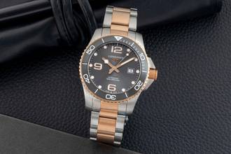 Thumbnail von Longines HydroConquest Steel Automatic Men's Watch Ref. L3.782.3.78.7 B&P 2022
