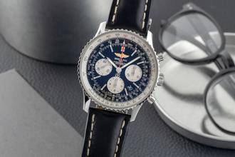 Breitling Navitimer 01 Automatic Stainless Steel Chronograph Ref. AB0120 Classic