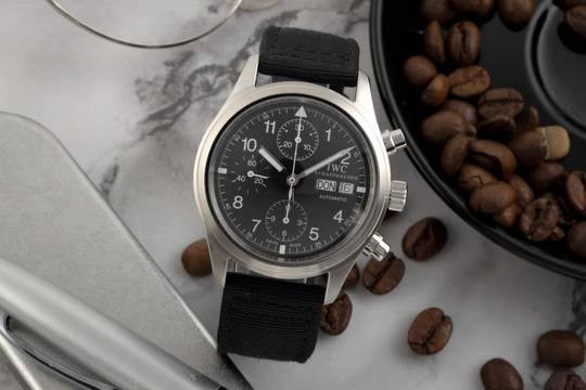 IWC Fliegeruhr Chronograph Fliegerchronograph Chronograph Stahl Automatik Herrenuhr Ref. IW370601 
