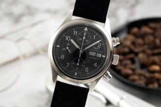 Thumbnail von IWC Pilot's Watch Chronograph Pilot Chronograph Steel Automatic Men's Watch Ref. IW370601