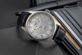 Thumbnail von IWC Pilot's Watch Mark XVI Spitfire stainless steel automatic men's watch ref. IW325502 B&P 2006