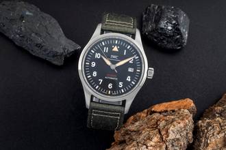 IWC Pilot Spitfire Automatic Stainless Steel Men's Watch Ref IW326801 Box & Papers 2021