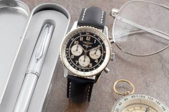 Thumbnail von Breitling Navitimer 92 Chronograph Steel / Gold Automatic Men's Watch Ref. D30022
