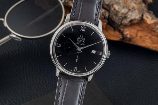  Omega De Ville Prestige Co-Axial Automatik Herrenuhr Ref. 424.13.40.21.01.001 