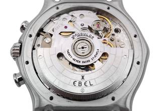Thumbnail von Ebel Le Modulor Chronograph stainless steel automatic men's watch ref. E9137240 box