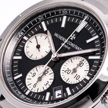 Thumbnail von Vacheron Constantin Overseas Chronograph 42 Black – 5500V/110A-B481 – like NEW – 01/2020 Full Set