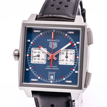  TAG Heuer Monaco Steve McQueen – CDW2181.FC8360 – NEW & Unworn – 03/2026 Full Set 
