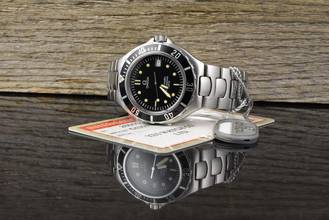 Thumbnail von Omega Seamaster 200M 28505002 Pre James Bond - Quartz - Certificate - Vintage 1994