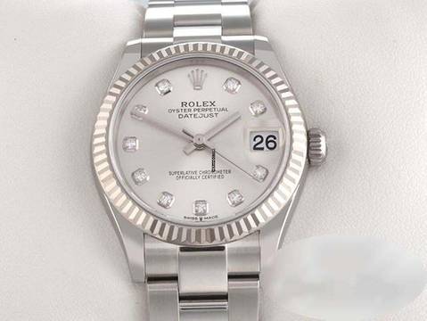  Rolex Datejust 31 278274 2022 Stahl Weissgold 750 Diamanten Automatik Stainless Steel 18kt White Gold Oyster-band Chronometer 