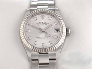 Thumbnail von Rolex Datejust 31 278274 2022 Stahl Weissgold 750 Diamanten Automatik Stainless Steel 18kt White Gold Oyster-band Chronometer