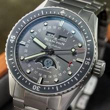 Thumbnail von Blancpain Fifty Fathoms Bathyscaphe Complete Calendar Phases NEW FULL SET
