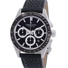  Hamilton Jazzmaster Performer Auto Chrono Black NEW FULL SET 