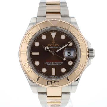  Rolex Yacht-Master 40 Steel/Everose Choco Dial 