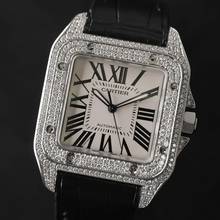Thumbnail von Cartier Santos 100 XL Diamonds