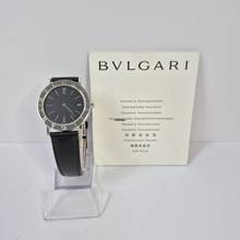 Thumbnail von Bulgari Bulgari BB33 Steel Black Strap 33mm Quartz Complete